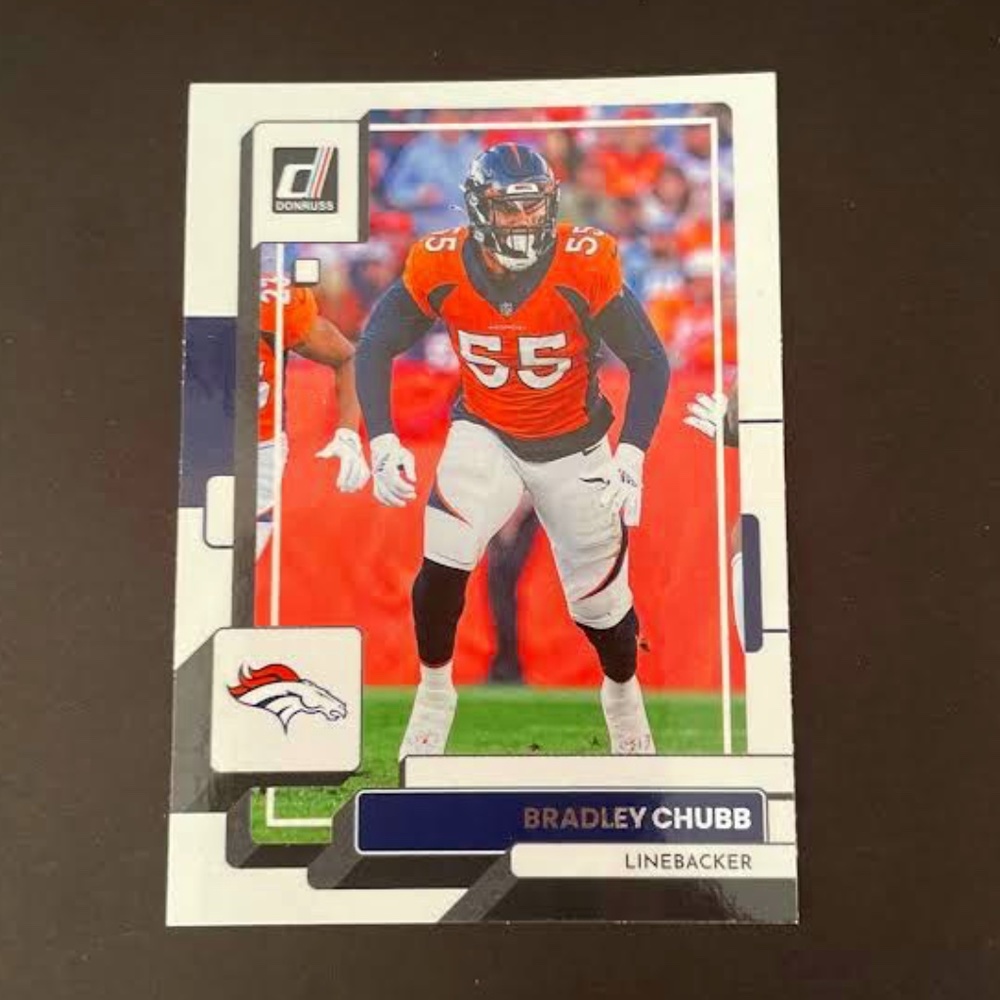 Bradley Chubb: Denver Broncos, Linebacker 2022 Panini Donruss Football #268